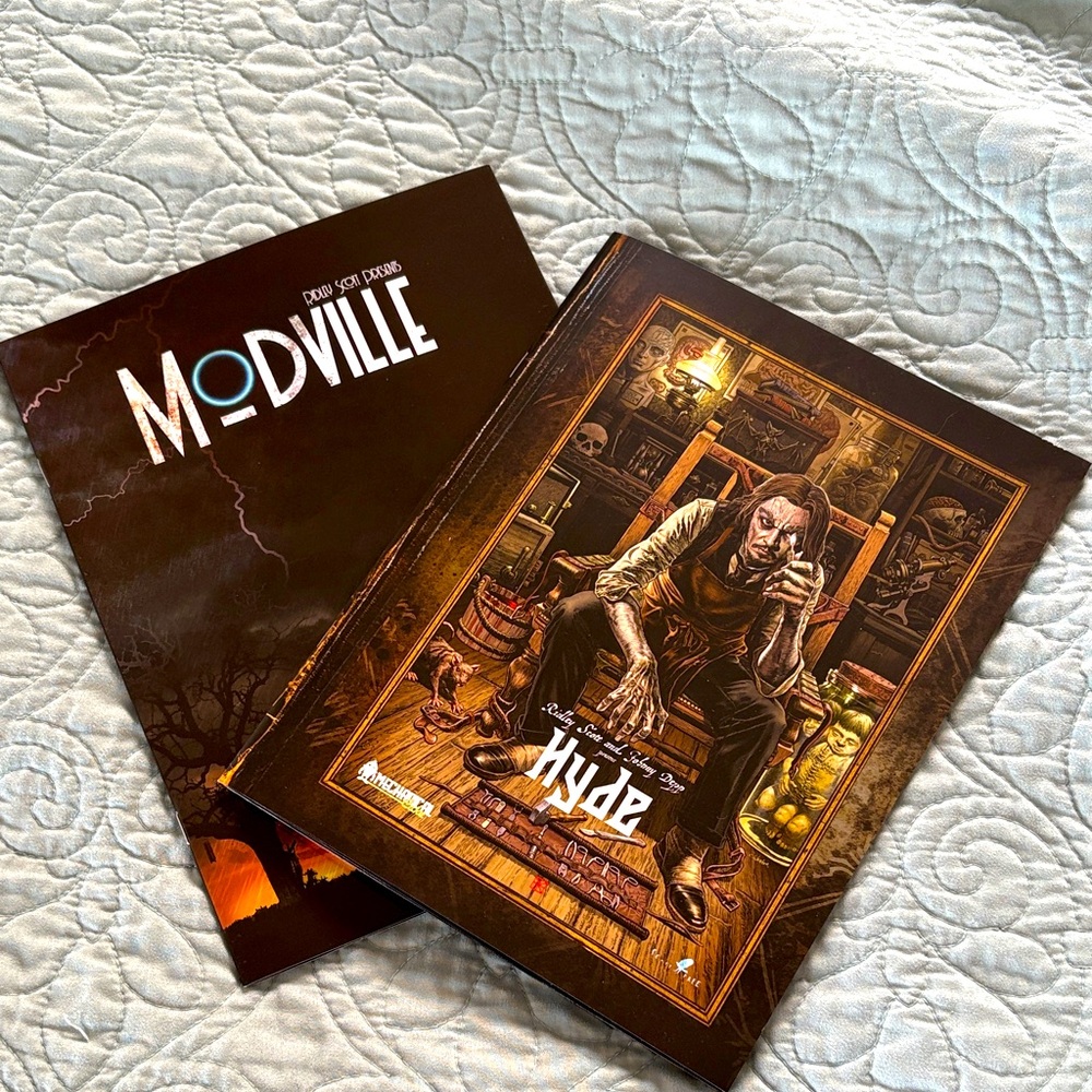Ridley Scott & Johnny Depp Hyde Books